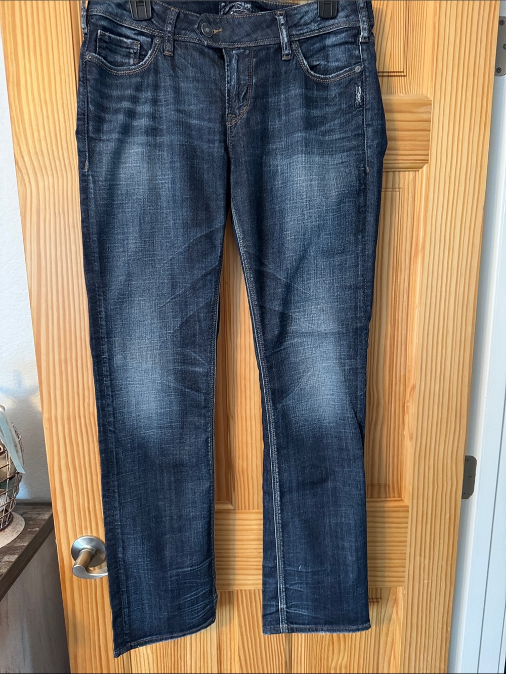 Silver Jeans Women's Dark Blue Bootcut Jeans